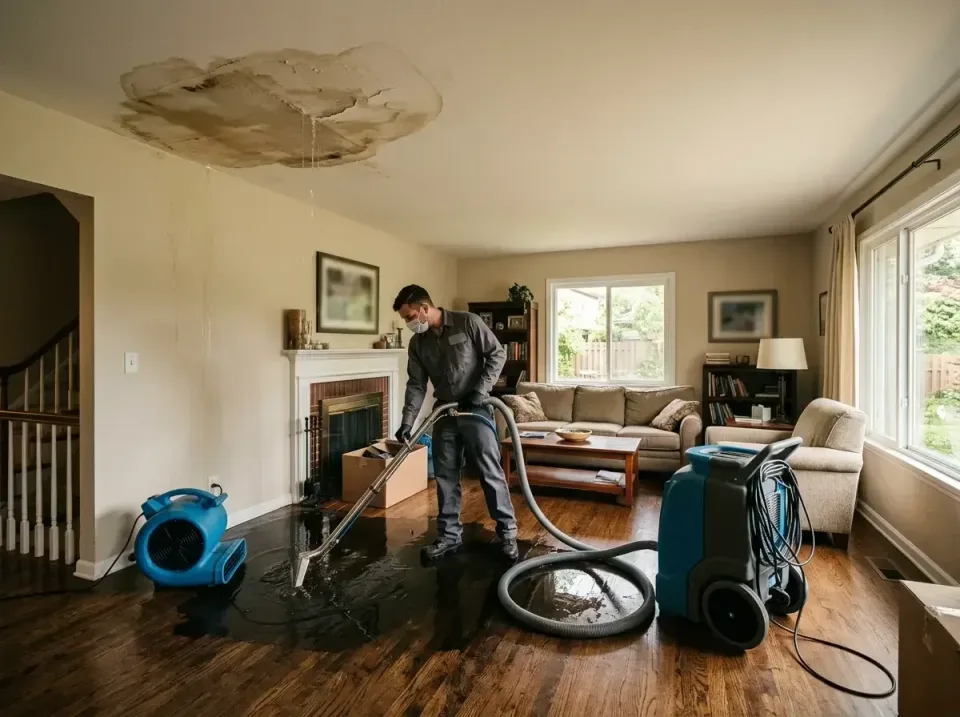 attic-pipe-burst-ceiling-drip-008 — frequently asked questions, Water Damage Restoration & Carpet Care in Whiteville, NC